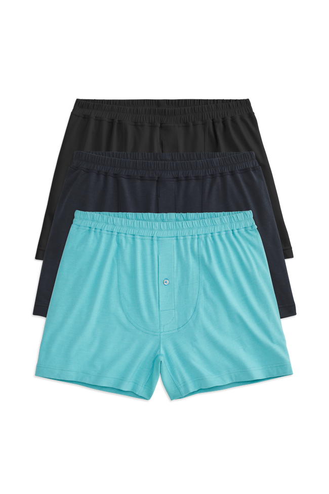 3-Pack 18-Hour Jersey Knit Boxers