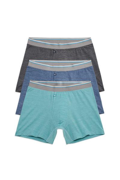 3-Pack AIRKNITˣ Boxer Briefs - With Fly