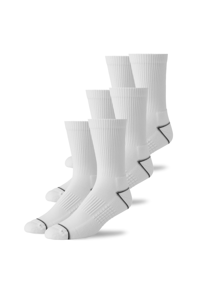 3-Pack AIRKNITˣ Crew Socks