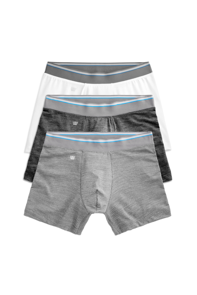 3-Pack AIRKNITˣ Boxer Briefs in Cloud Cover