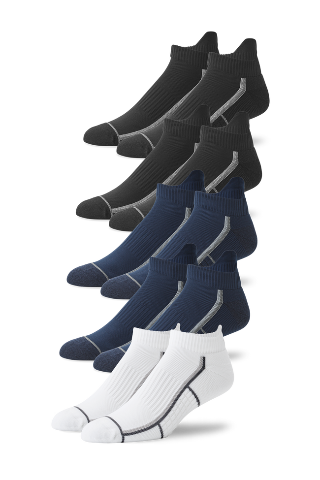 5-Pack AIRKNITˣ Ankle Socks