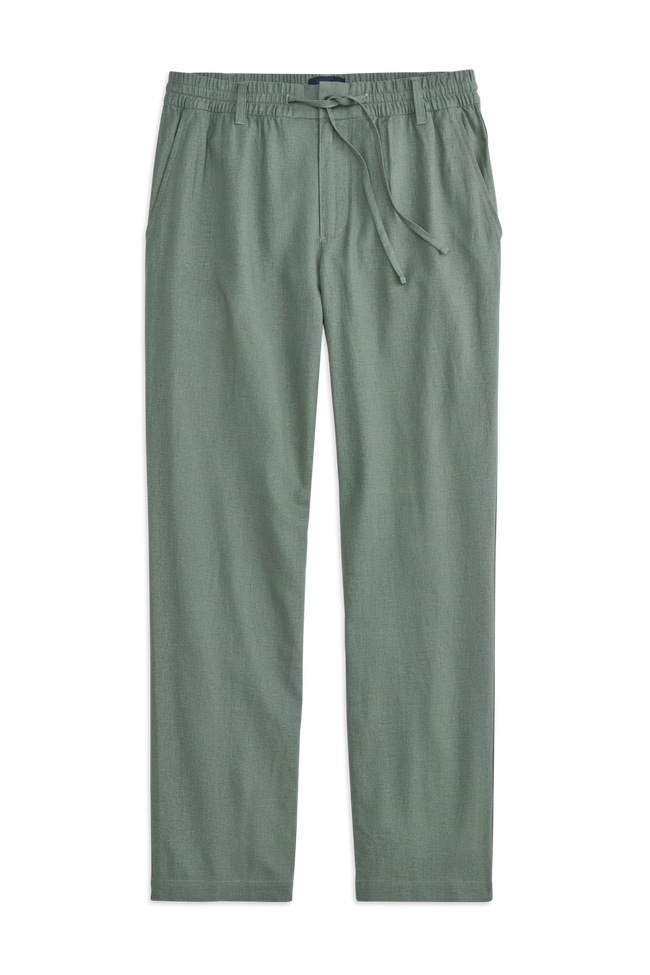 Linen Drawstring Pant