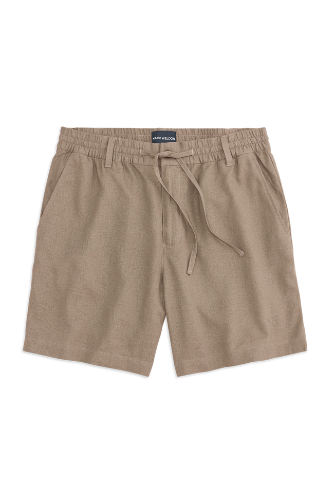 Linen Drawstring Short