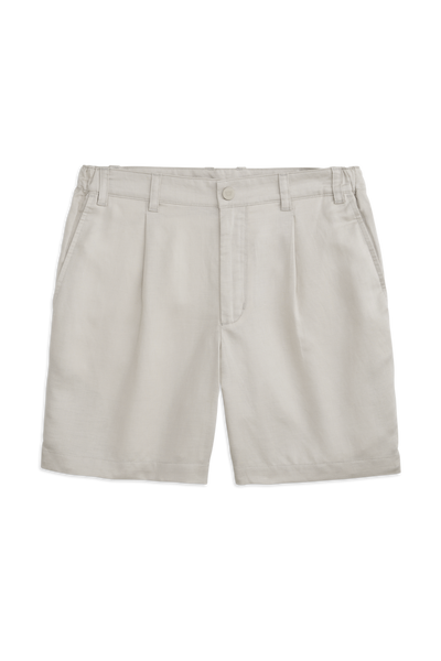 Tech Linen Pleated Short
