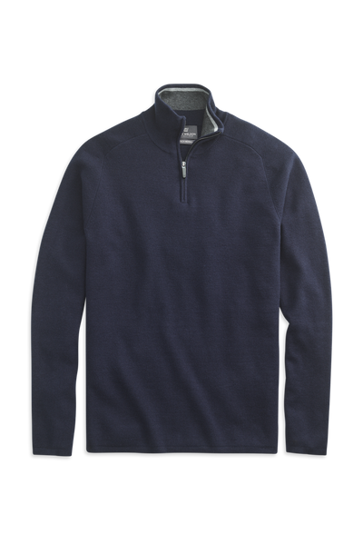 Tech Merino Quarter-Zip Sweater