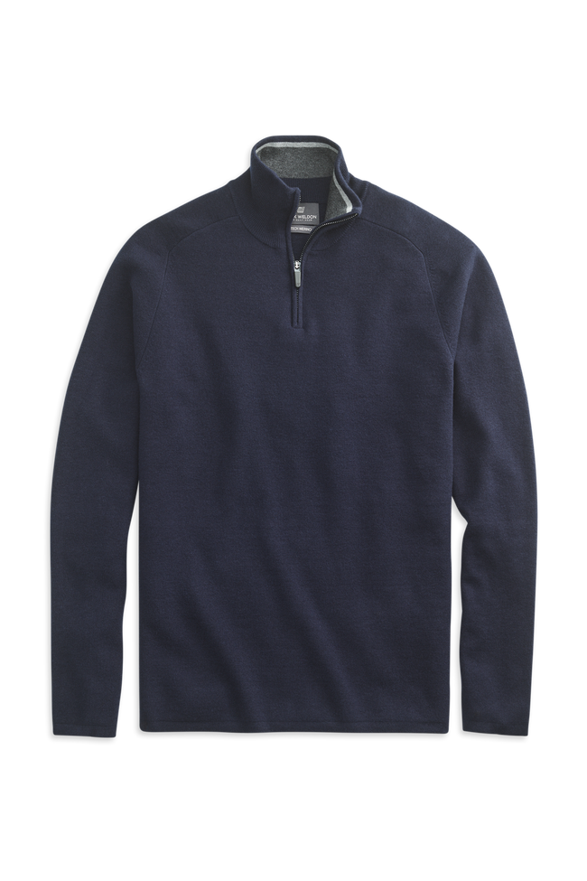 Tech Merino Quarter-Zip Sweater