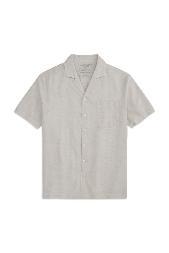 Tech Linen Camp Shirt