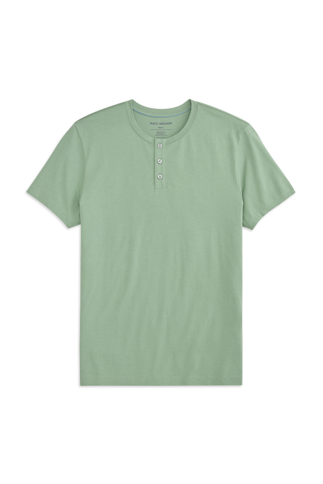 Pima Short Sleeve Henley