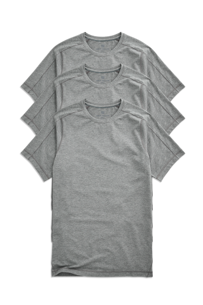 3-Pack 18-Hour Jersey Crew Neck Undershirt