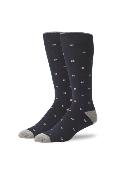 SILVER Extended Crew Dress Sock