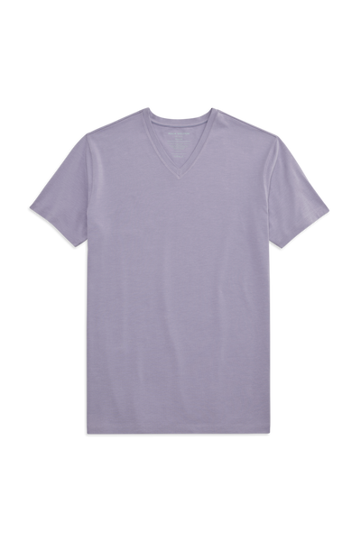 SILVER V-Neck T-Shirt