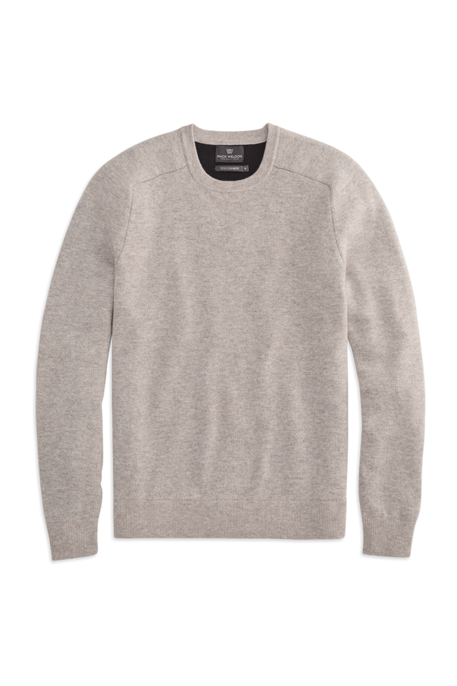 Tech Cashmere Crew Neck Sweater