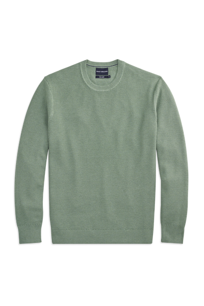 Tech Linen Long Sleeve Crew