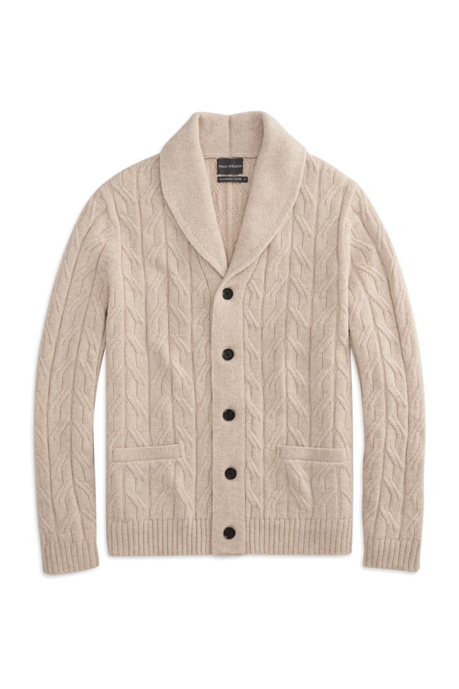 WARMKNIT Wool Cardigan