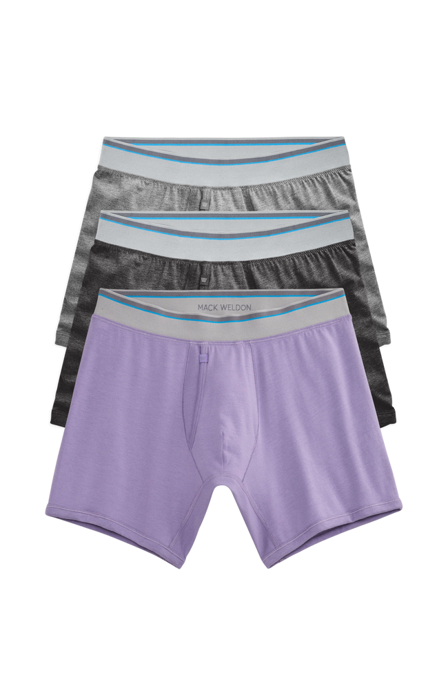 Front view of 18 hour Jersey Boxer Brief in Make Your Day