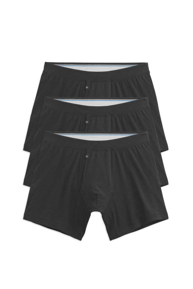 3-Pack SILVER Boxer Briefs