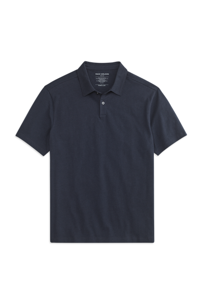 Linen Jersey Polo