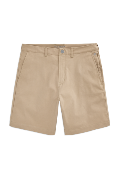 Sandstorm | Front view of Maverick Tech Chino Short in Sandstorm