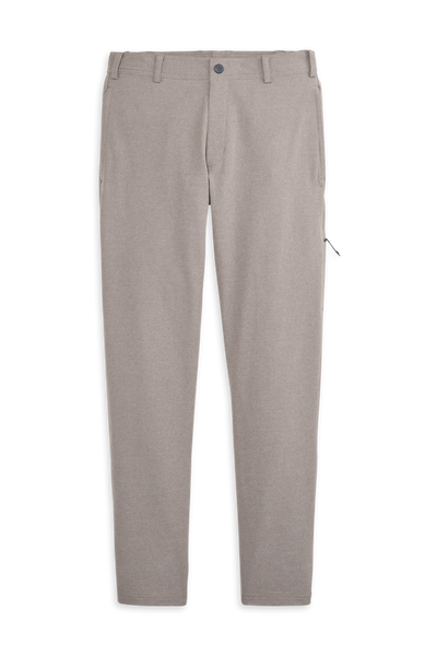 Walnut Heather | Front view of Radius Flex Jogger in Walnut Heather