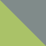 Grey Heather w/ Neon Green